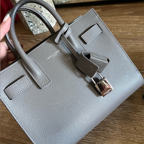 Saint Laurent Nano bag in Grained Leather - Picture 1 of 10